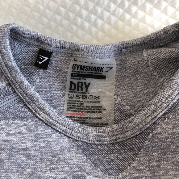 NWOT Gymshark Flex Cropped Long Sleeve - Picture 3 of 3